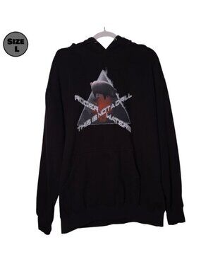 Roger Waters This Is Not A Drill 2022 Tour USED Hoodie Sweatshirt: L, Pink Floyd